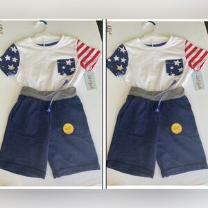 On any occasion - Cat & Jack Kids.   2 Matching Set with Stars and Stripes